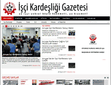 Tablet Screenshot of iscikardesligi.org